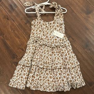 Rylee & Cru Ruffled Swing Dress